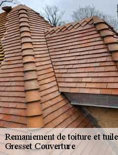 Remaniement de toiture et tuile 60 Oise  Gresset Couverture