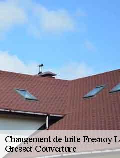 Changement de tuile  fresnoy-la-riviere-60127 Gresset Couverture