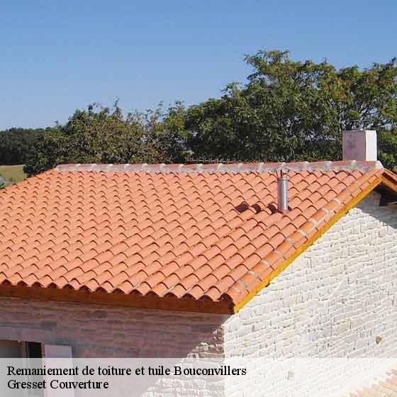 Remaniement de toiture et tuile  bouconvillers-60240 Gresset Couverture