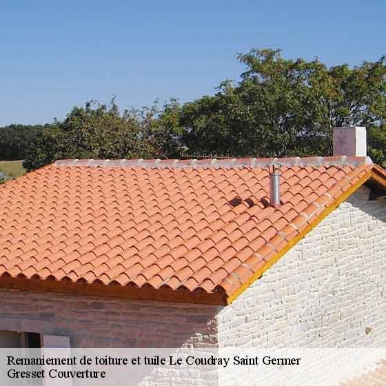 Remaniement de toiture et tuile  le-coudray-saint-germer-60850 Gresset Couverture