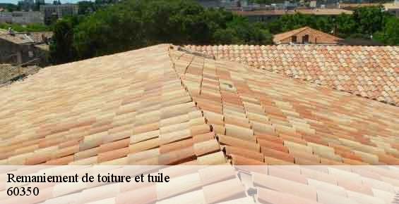 Remaniement de toiture et tuile  pierrefonds-60350 Gresset Couverture