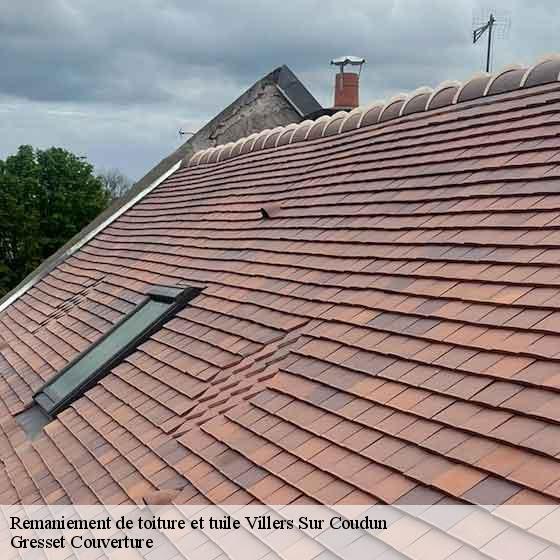 Remaniement de toiture et tuile villers-sur-coudun-60150 Gresset Couverture