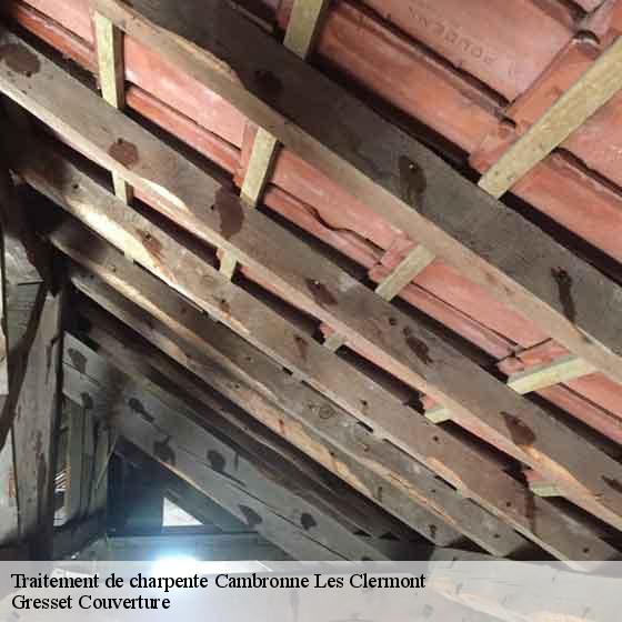 Traitement de charpente  cambronne-les-clermont-60290 Gresset Couverture