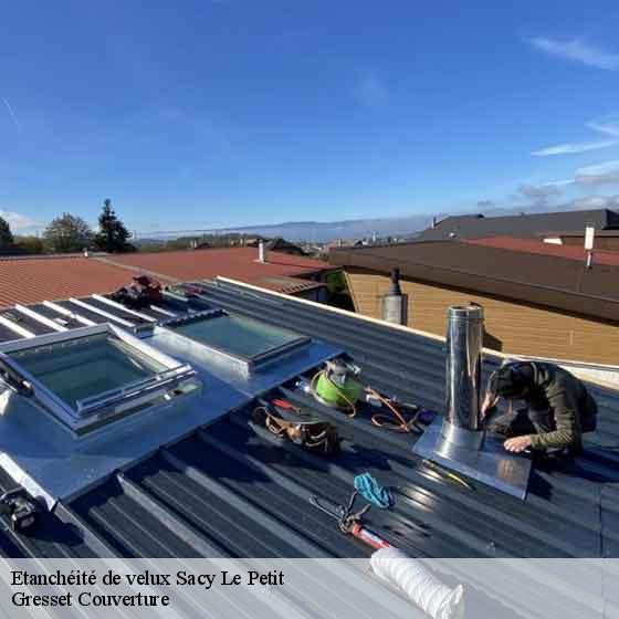 Etanchéité de velux  sacy-le-petit-60190 Gresset Couverture