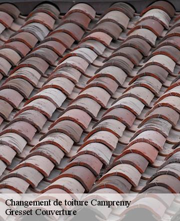 Changement de toiture campremy-60480 Gresset Couverture