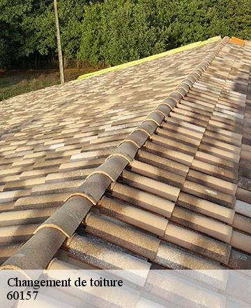 Changement de toiture  elincourt-sainte-marguerite-60157 Gresset Couverture