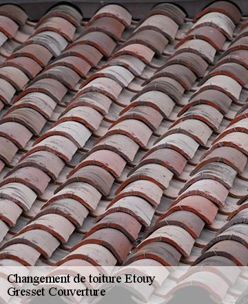 Changement de toiture etouy-60600 Gresset Couverture