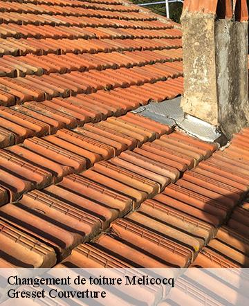 Changement de toiture  melicocq-60150 Gresset Couverture
