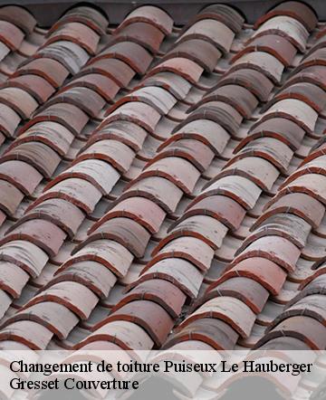 Changement de toiture  puiseux-le-hauberger-60540 Gresset Couverture