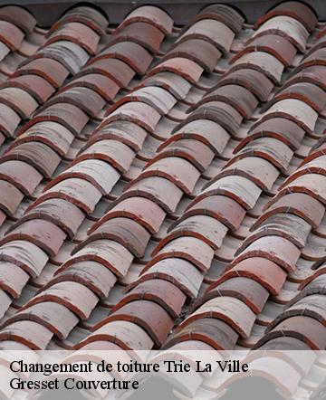 Changement de toiture  trie-la-ville-60590 Gresset Couverture