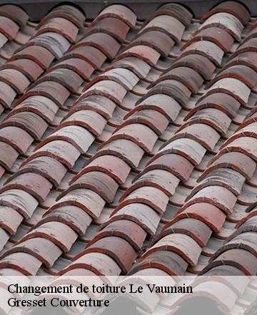 Changement de toiture le-vaumain-60590 Gresset Couverture