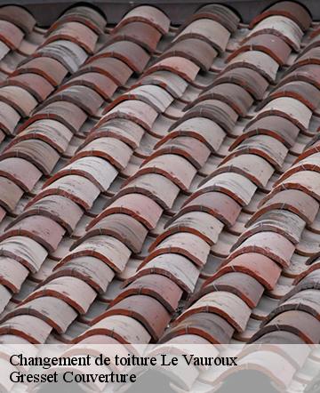 Changement de toiture  le-vauroux-60390 Gresset Couverture