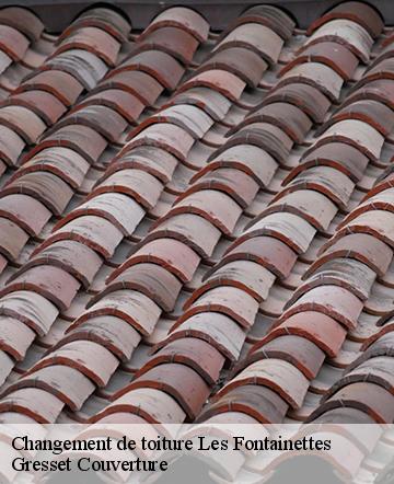 Changement de toiture les-fontainettes-60650 Gresset Couverture