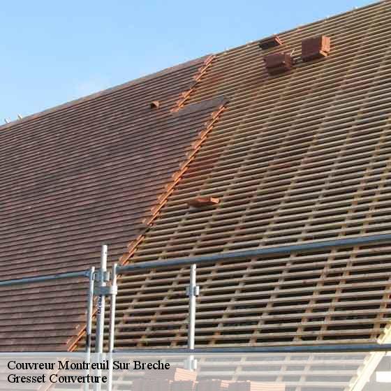 Couvreur  montreuil-sur-breche-60480 Gresset Couverture