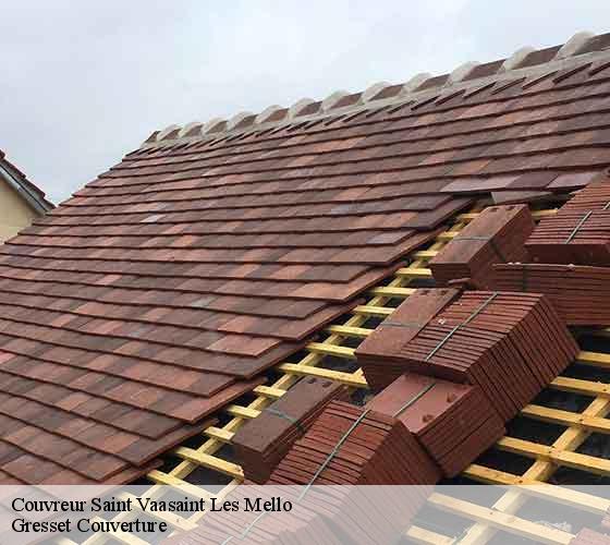 Couvreur  saint-vaasaint-les-mello-60660 Gresset Couverture