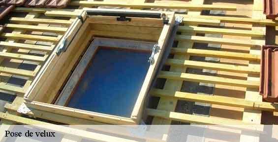 Pose de velux  avrigny-60190 Gresset Couverture