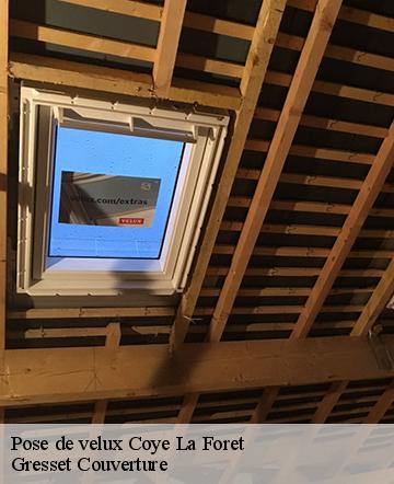 Pose de velux coye-la-foret-60580 Gresset Couverture