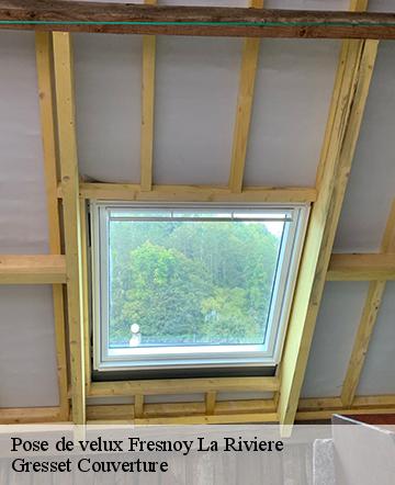 Pose de velux  fresnoy-la-riviere-60127 Gresset Couverture