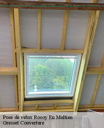 Pose de velux  rosoy-en-multien-60620 Gresset Couverture