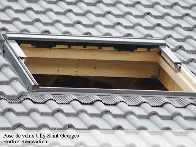 Pose de velux  ully-saint-georges-60730 Weslay couverture