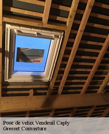 Pose de velux  vendeuil-caply-60120 Gresset Couverture