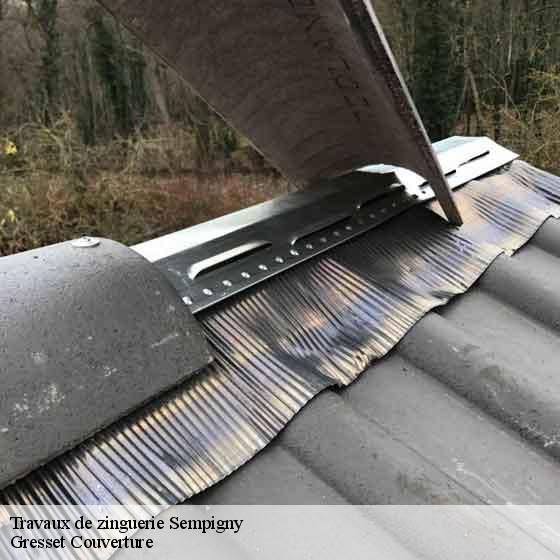 Travaux de zinguerie  sempigny-60400 Gresset Couverture