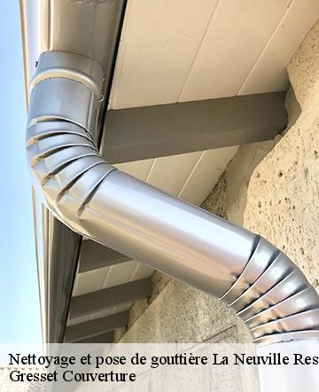 Nettoyage et pose de gouttière  la-neuville-ressons-60490 Gresset Couverture