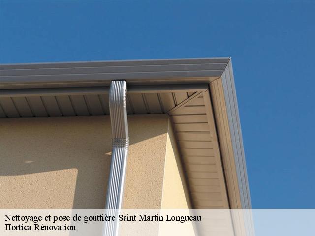 Nettoyage et pose de gouttière  saint-martin-longueau-60700 Hortica Rénovation