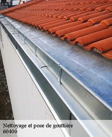 Nettoyage et pose de gouttière  ville-60400 Gresset Couverture