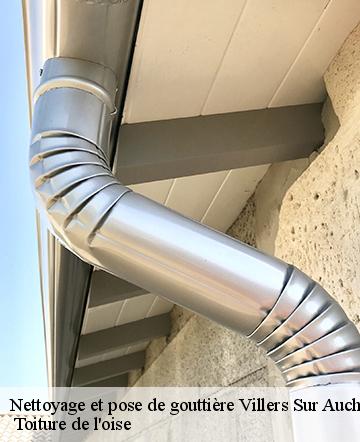 Nettoyage et pose de gouttière villers-sur-auchy-60650 Weslay couverture