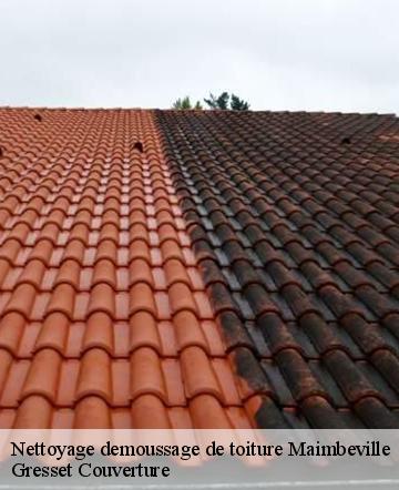 Nettoyage demoussage de toiture  maimbeville-60600 Gresset Couverture