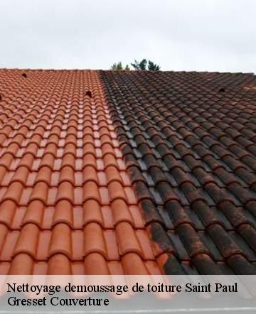 Nettoyage demoussage de toiture  saint-paul-60650 Gresset Couverture