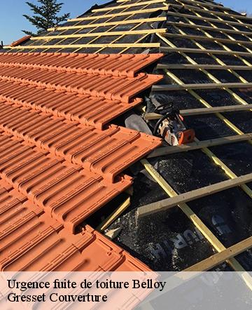 Urgence fuite de toiture belloy-60490 Gresset Couverture