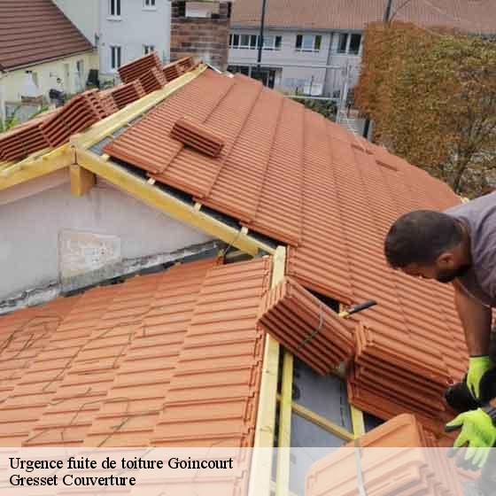 Urgence fuite de toiture  goincourt-60000 Gresset Couverture