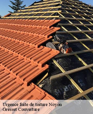 Urgence fuite de toiture noyon-60400 Gresset Couverture